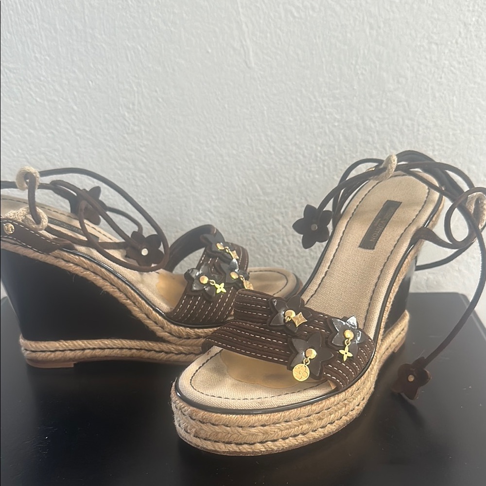 Louis Vuitton Wedge Sandals